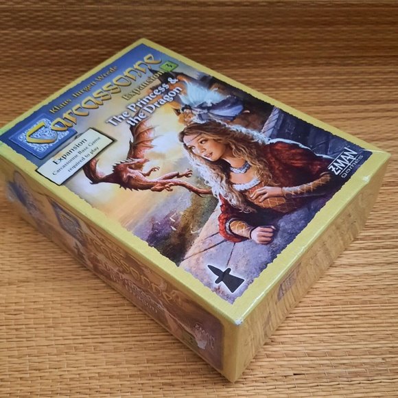 Carcassonne: Expansion 3-The Princess & The Dragon- NEW SEALED - Picture 3 of 6
